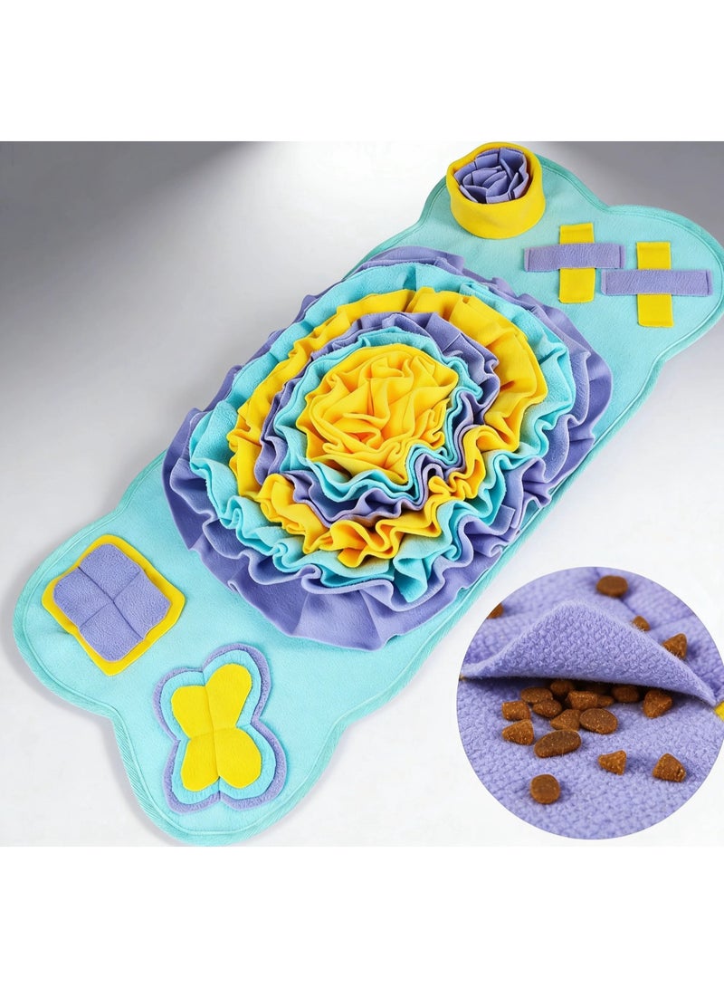 Dog & Cat Snuffle Mat – Slow Feeding Nose Work Training Mat, Anti-Anxiety Interactive Pet Toy for Mental Stimulation, Foraging & Sniffing Skills – Reduces Boredom & Destructive Behavior - Image 1
