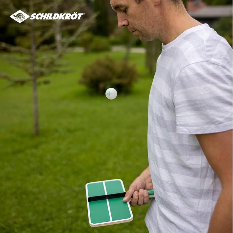 Schildkröt Donic-Schildkröt 788459 Ping Pong Challenge Table Tennis Table Shapped Bat with Net - Image 4