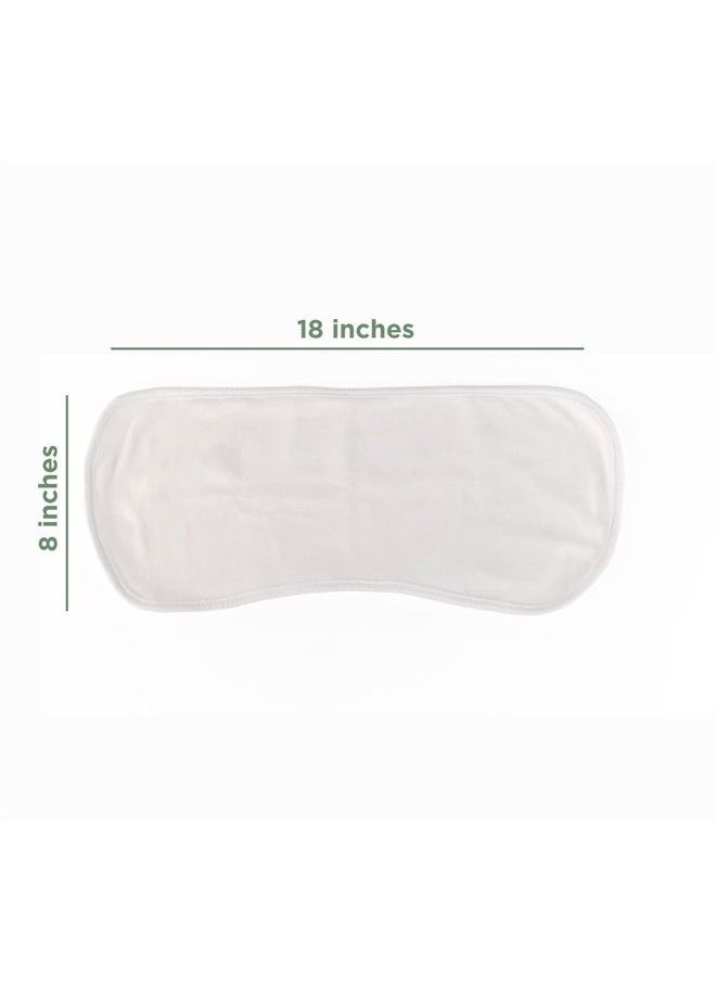 Lulus Naturals Organic "Sacred Womb" Castor Oil Wrap - Fertility - Menstrual Pain - Made of Plush Organic Cotton Velour - No Chemicals- No Dyes - Reusable (Castor Oil Not Included)  - Image 4