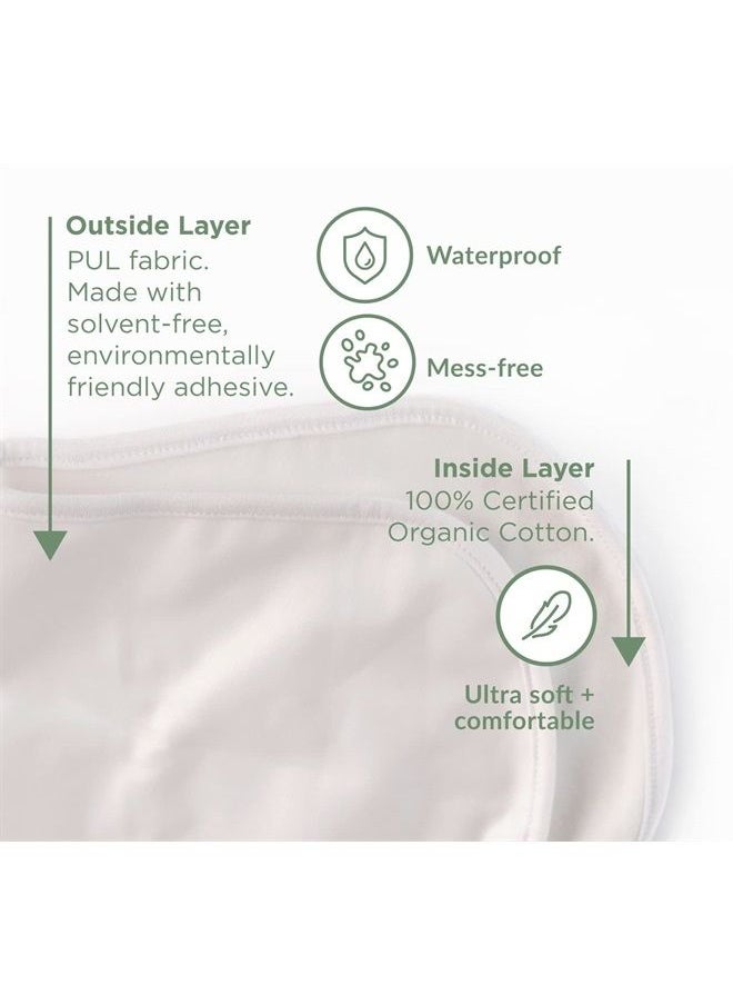 Lulus Naturals Organic "Sacred Womb" Castor Oil Wrap - Fertility - Menstrual Pain - Made of Plush Organic Cotton Velour - No Chemicals- No Dyes - Reusable (Castor Oil Not Included)  - Image 3