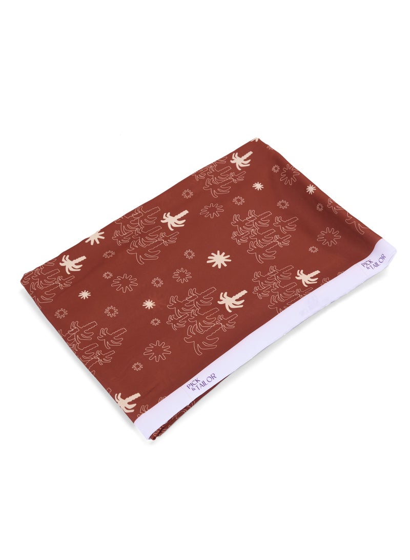 United x PT -Palm Fabric -Maroon