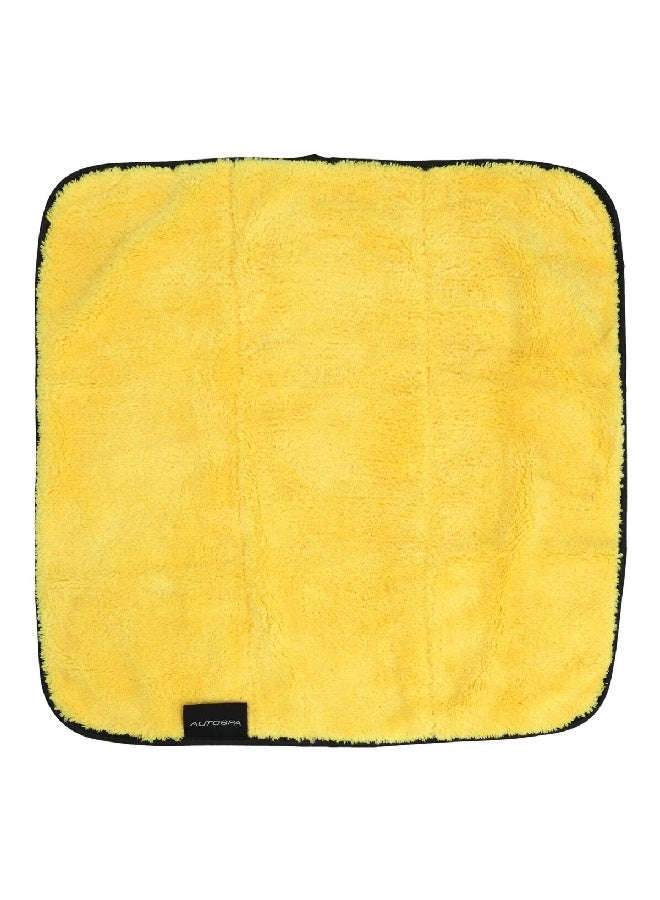 Generic Autospa Microfiber Max Body Shine Polishing Towel Yellow 16 X 16 Inch 45607Asc  - Image 3