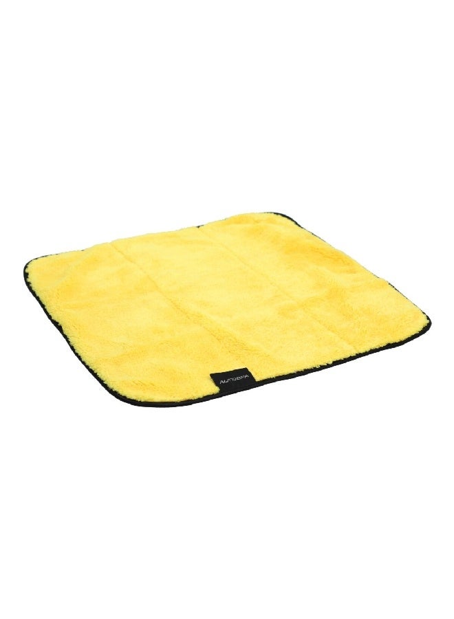 Generic Autospa Microfiber Max Body Shine Polishing Towel Yellow 16 X 16 Inch 45607Asc  - Image 2