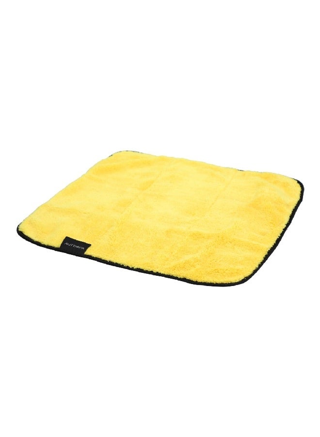 Generic Autospa Microfiber Max Body Shine Polishing Towel Yellow 16 X 16 Inch 45607Asc  - Image 4