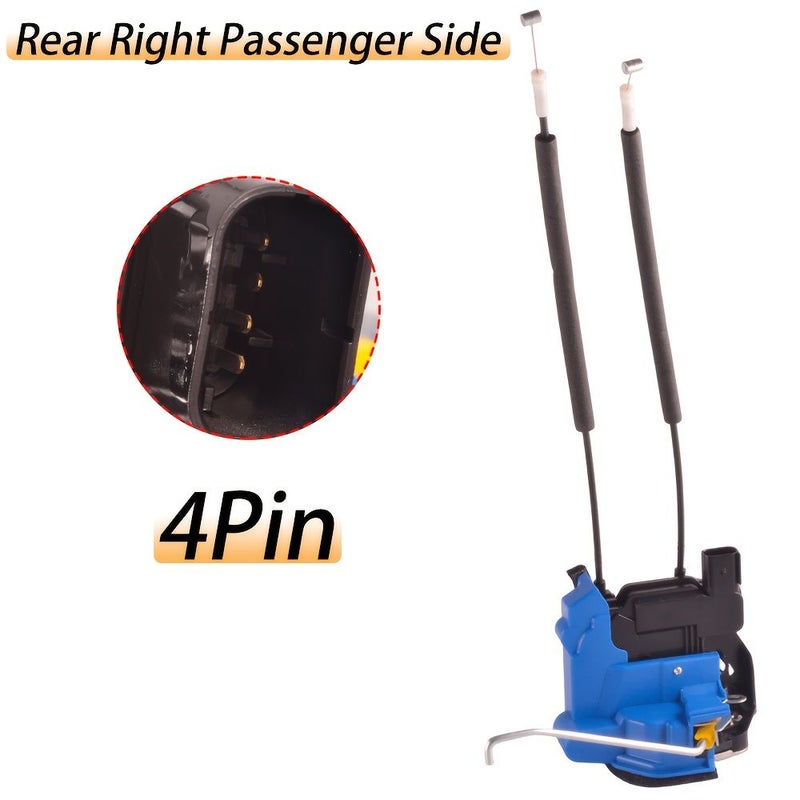 Car Door Lock Actuator Compatible With Kia Rio 2012 2017 Rear Left Driver Side 6 Pin 81311 1W020 81321 1W040 81411 1W020 81421 1W020 High Quality Durable Without Battery - Image 5