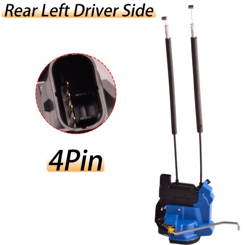 Car Door Lock Actuator Compatible With Kia Rio 2012 2017 Rear Left Driver Side 6 Pin 81311 1W020 81321 1W040 81411 1W020 81421 1W020 High Quality Durable Without Battery - Image 4