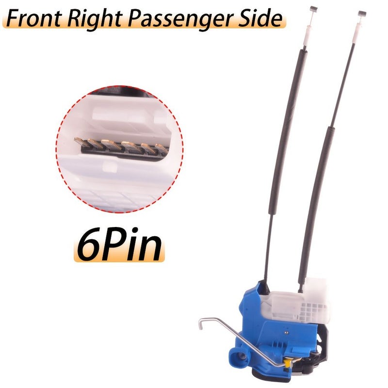 Car Door Lock Actuator Compatible With Kia Rio 2012 2017 Rear Left Driver Side 6 Pin 81311 1W020 81321 1W040 81411 1W020 81421 1W020 High Quality Durable Without Battery - Image 3