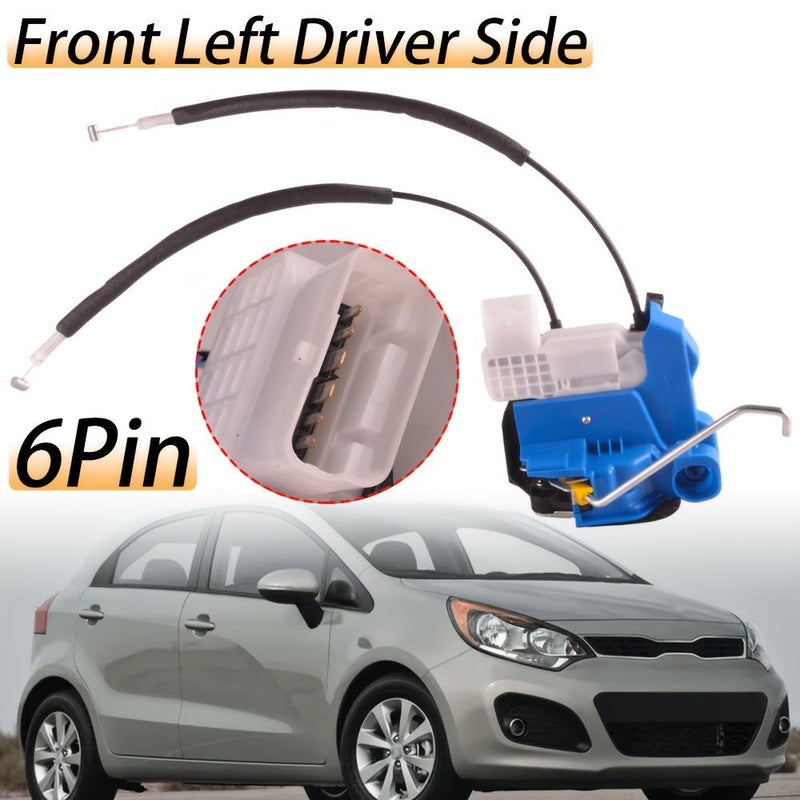 Car Door Lock Actuator Compatible With Kia Rio 2012 2017 Rear Left Driver Side 6 Pin 81311 1W020 81321 1W040 81411 1W020 81421 1W020 High Quality Durable Without Battery - Image 2