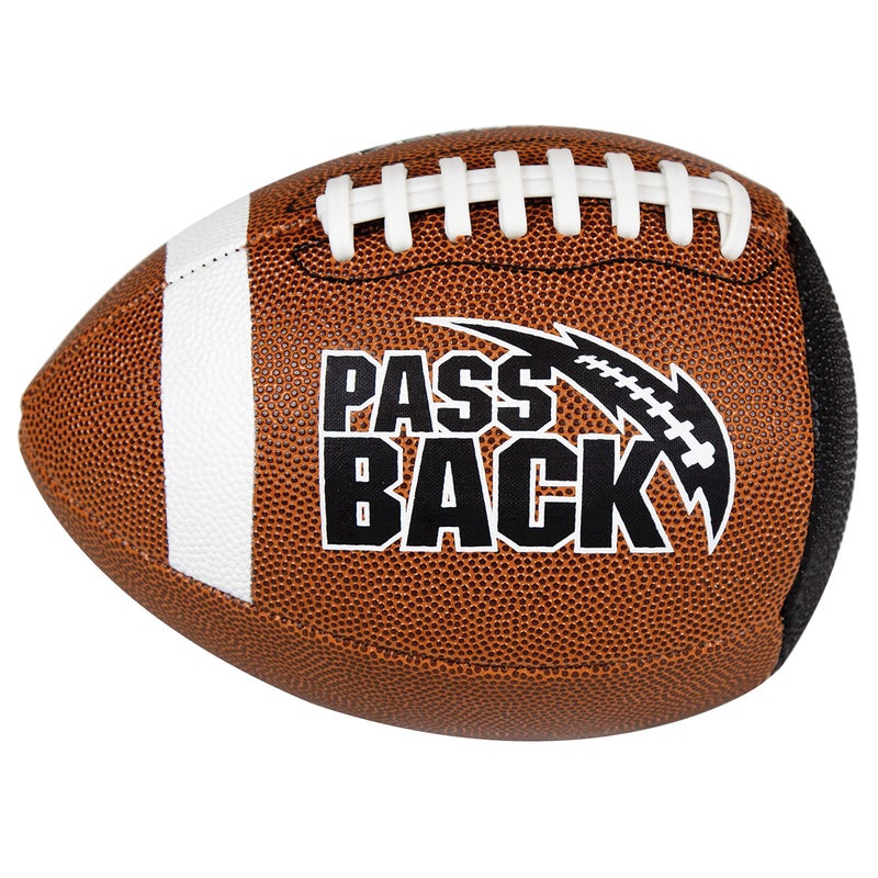 Passback Official Composite Football Ages 14 High School Training Football Ships Deflated