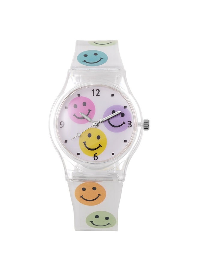 Mark Fairwhale New Transparent Plastic PVC Children's Cartoon Watch  - Image 1