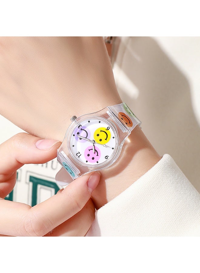 Mark Fairwhale New Transparent Plastic PVC Children's Cartoon Watch  - Image 3