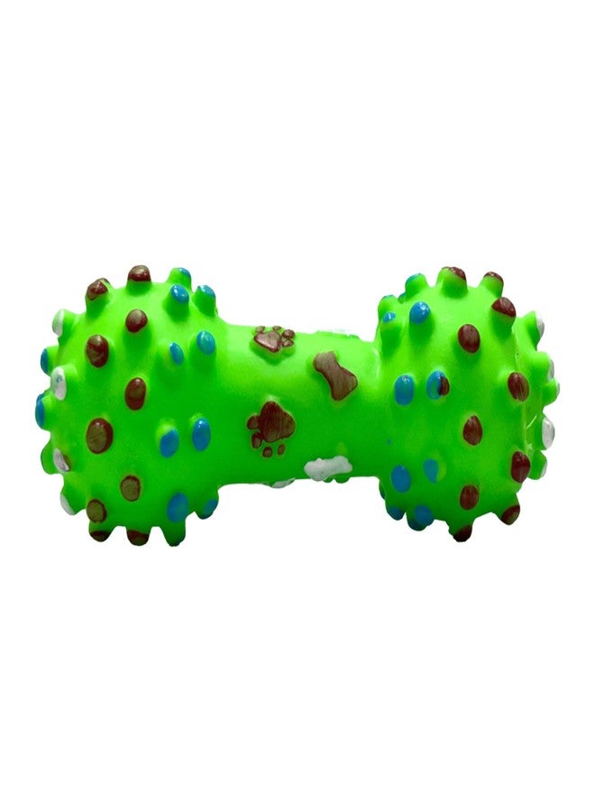 Tailworld Vinyl Spike Dumbell | Good for Teething | for Puppies, Dogs with Noise | 100% Natural Rubber Food Grade Quality | Great for Playing Fetch | Safe and Durable for Pets | - Image 1