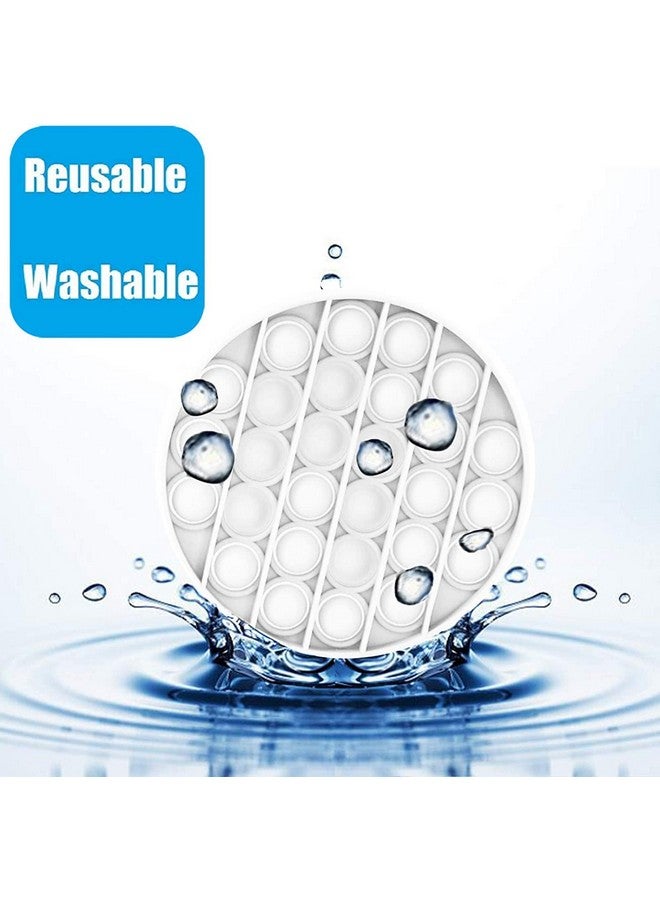 فنبلاست مجموعة FunBlast Pop it (عبوة من لعبتين Popit)، ألعاب أطفال، ألعاب فيدجيت، لعبة Pop it، لعبة Push Pop Bubble Fidget الحسية، لعبة تخفيف التوتر Fidget الحسية، هدايا مبتكرة للبنات والأولاد والأطفال (32) - Image 3