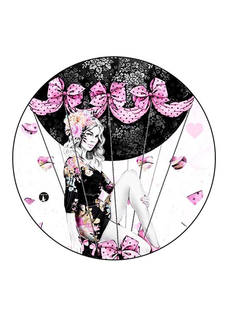 RKN Woman Printed Mouse Pad  Multicolour