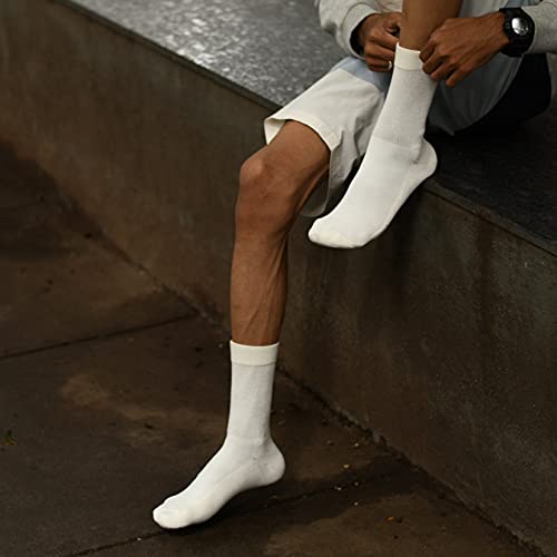HEELIUM Bamboo Crew Socks for Men | Formal & Office Socks | Odour Free & Cushioned Base | 3X Softer than Regular Socks - Image 4