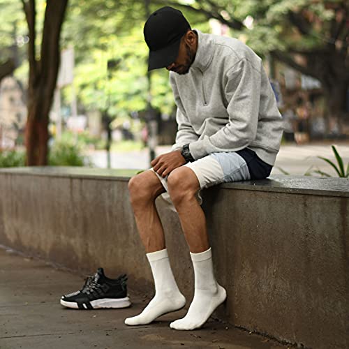 HEELIUM Bamboo Crew Socks for Men | Formal & Office Socks | Odour Free & Cushioned Base | 3X Softer than Regular Socks - Image 5