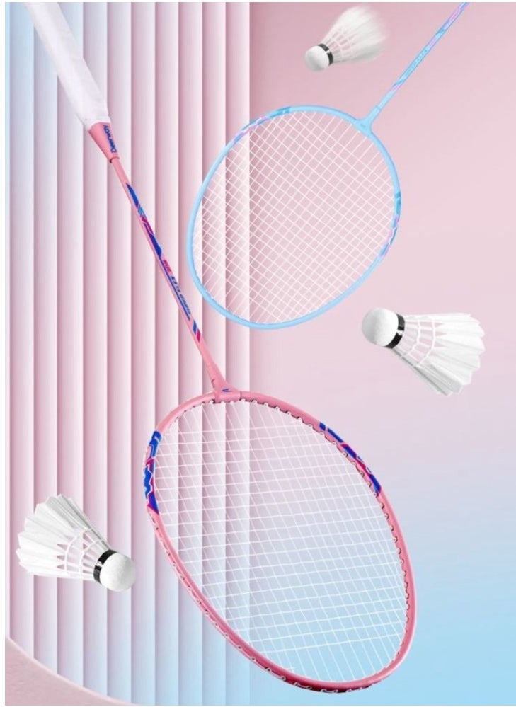Deerway - Carbon Badminton Racket Ultra Light And Durable Adult Suit, Competition Training, Dribbling, Double Racket - Image 1