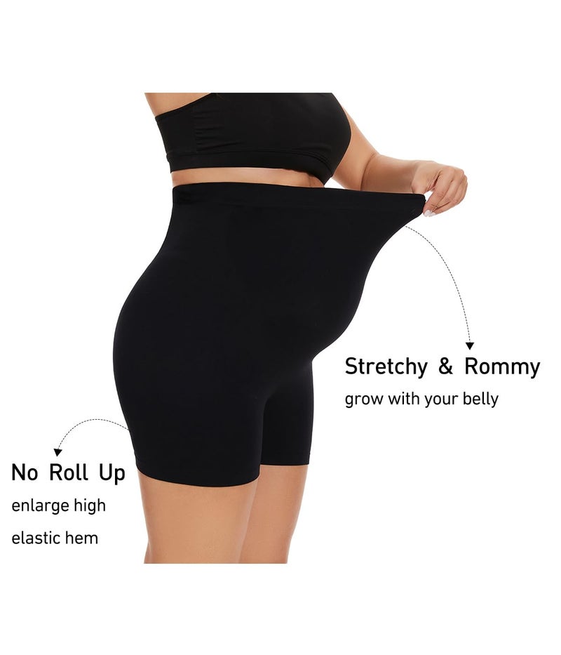 KUNINDOME Maternity Shapewear, Black, Large - Image 4