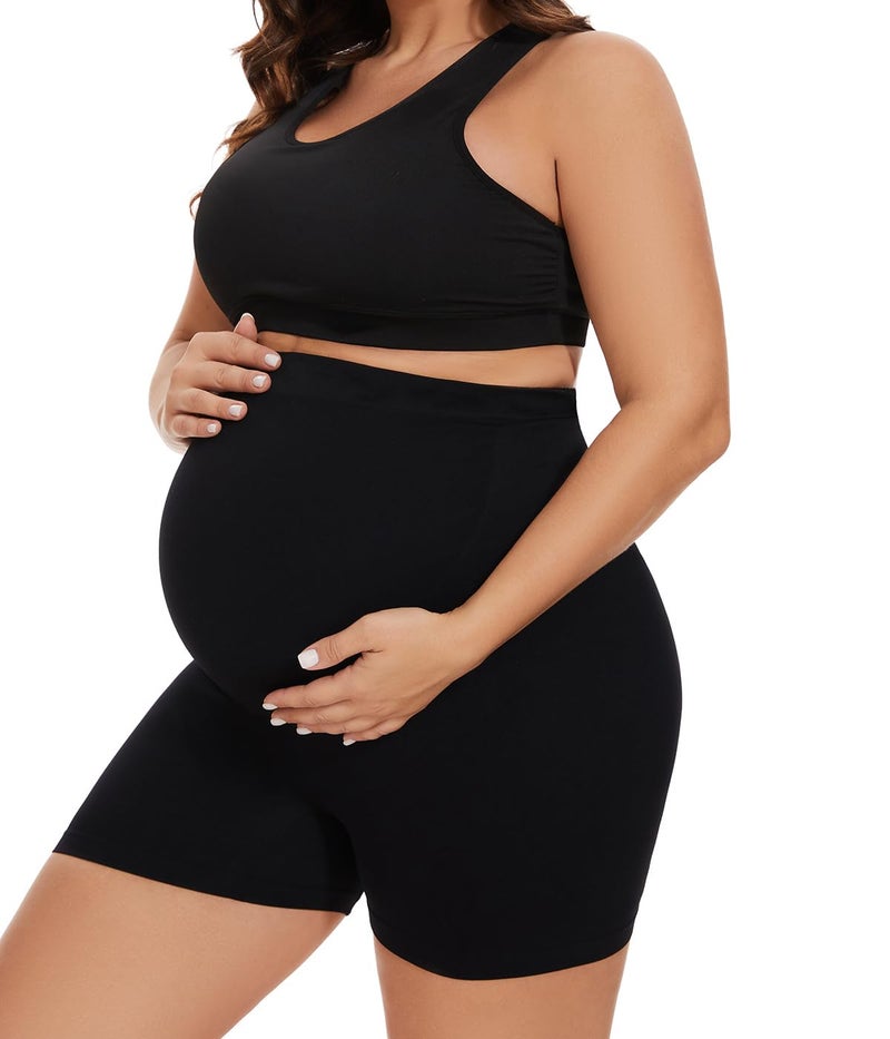KUNINDOME Maternity Shapewear, Black, Large - Image 1