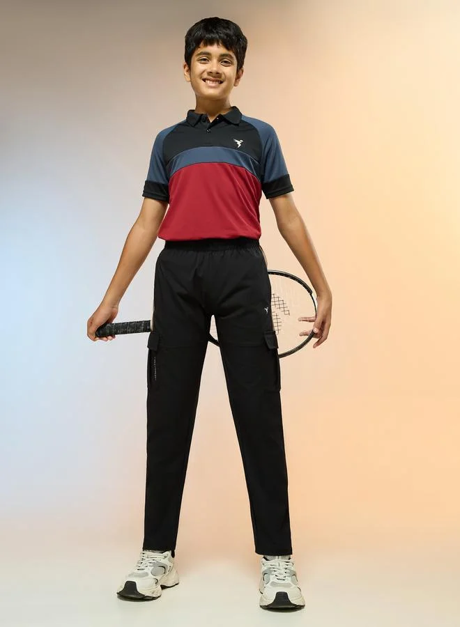 Technosport Technosport Teen Straight Fit Sports Cargo Track Pants