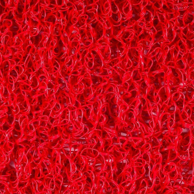 Sera Trend Complex Mat 1x15 Meters Red PVC Curly Carpet Indoor Outdoor Runner Non-Slip Wet Floor Mat  - Image 4