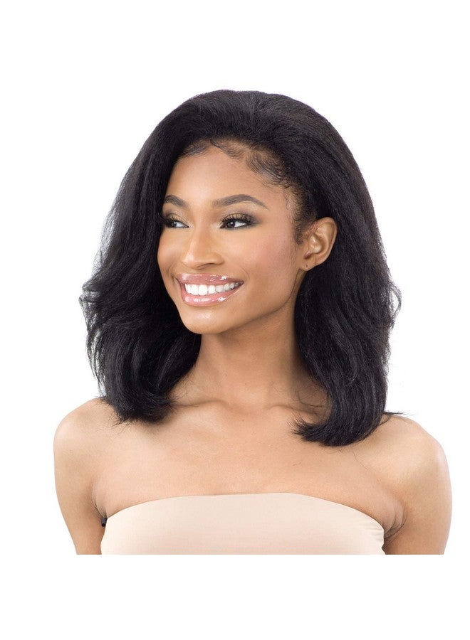 FreeTress Braids Freetress Equal Full Cap Drawstring Natural Me Natural Roller Set (Off Black 1B) - Image 1