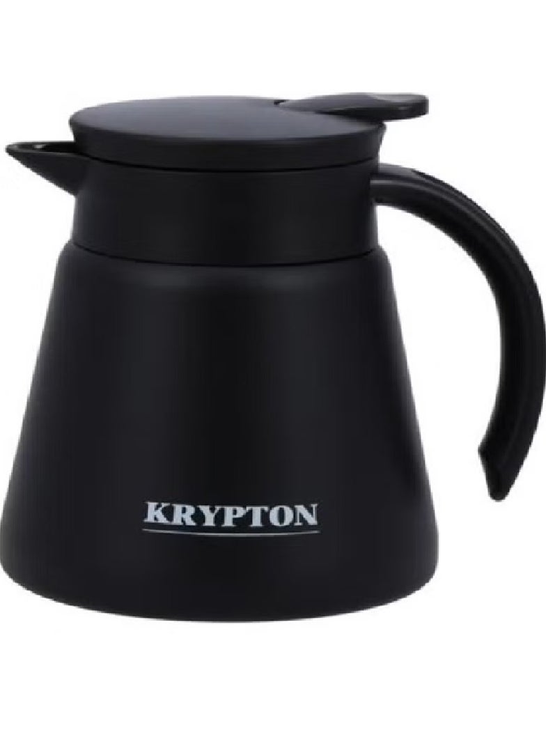 KRYPTON Krypton KNVF63296 Stainless Steel Coffee Pot 600ml - Black 