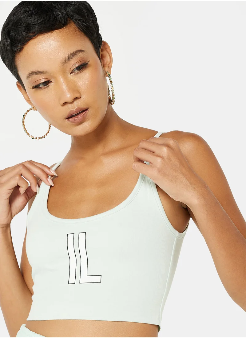 IL SARTO Logo Crop Top