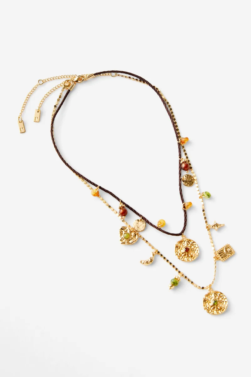 2PK PENDANT NECKLACE