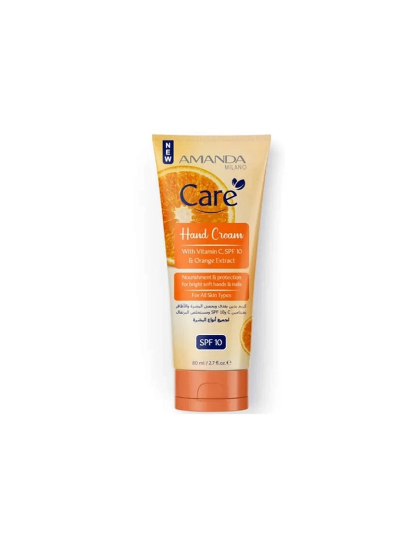 Amanda Milano Hand Cream With Vitamin C Orange 