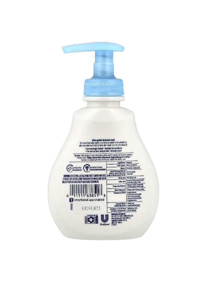 Dove دوف، بيبي، للعناية بالبشرة الحساسة، غسول مضاد للحساسية، رطوبة غنية، 6.5 أونصة سائلة (192 مل) - Image 2