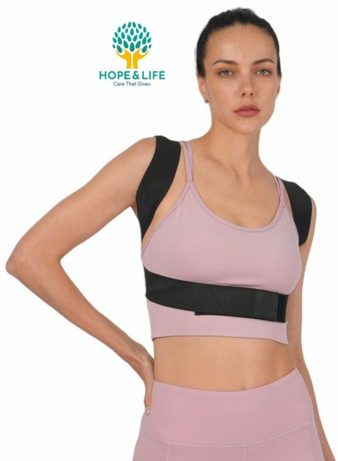Hope And Life Corset To Correct Shoulder Posture And Support The Vertebrae, Made Of Soft And Elastic Fabric - One Size Fits All - Image 4