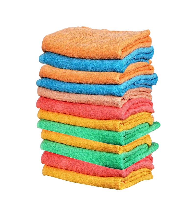 Space Fly Cotton Hand Towel | 500 GSM Gym Towel for Women | Small Towel for Face with Special Diwali Gifts for Great Indian Festival Sale | Diwali Lights Color Hand Towel Set of 6 - Image 3
