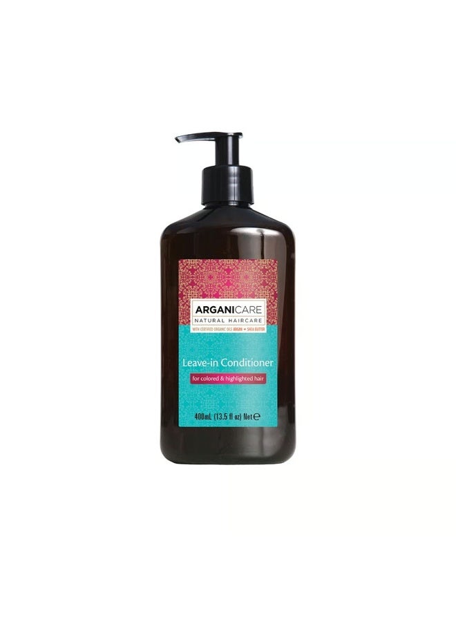 Arganicare Leave-in Conditioner for Colored & Highlighted Hair 400ml - Image 1