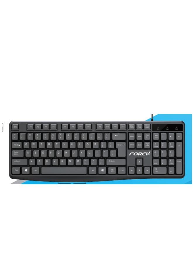 Forev FV-K10 Wired USB keyboard Pro With 104 keys  - Image 2