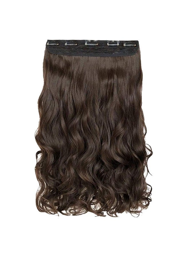 Estelle Full Head One Piece Long Straight and Body Wave Hair Extension with 5 Clips Suitable for Women and Girls (Body Wave No 4) - Image 2
