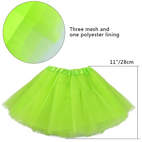 Miayon Kids 6 in 1 Costume Accessories 1970s 1980s Fancy Outfits and Dress for Cosplay Party Theme Party for Girl - Image 2