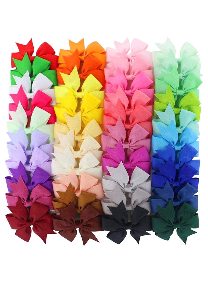 NIBEMINENT 40-Piece Hair Bows Clip Set