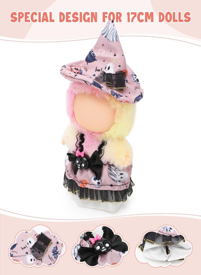 DASIAUTOEM Doll Outfit Clothes Set for 17cm Dolls, Premium Fashion Halloween for Dolls Accessories (NO Doll) Halloween (Halloween 1) - Image 3