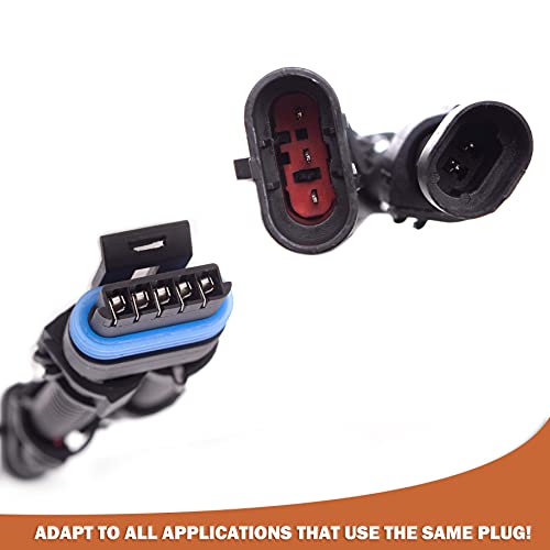 DREAPATS LS1 3 Wire to LS2 LS6 LQ4 to 5 Wire Mass Air Flow Adapter with Intake Air Temperature Signal - Image 2