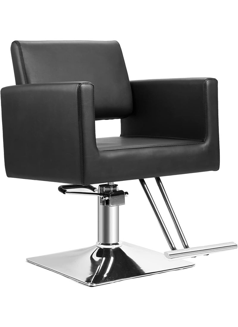 ETG Hairdresser Barber Salon Chair,Capacity 330 Lbs - with Heavy Duty Hydraulic Pump, 360° Swivel Adjustable Spa Beauty Equipment, Hair Stylist Women Man for Barbershop,Home Hairdresser Barber Salon Chair  - Image 1
