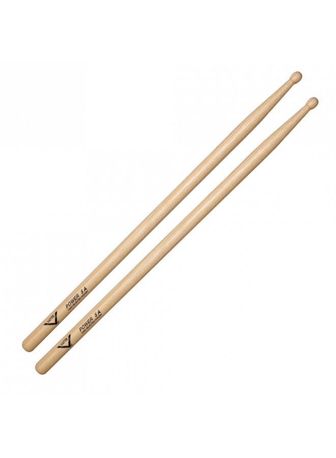 Vater عصي الطبول هكوري من فاتر باور 5A برأس خشبي، زوج - Image 2