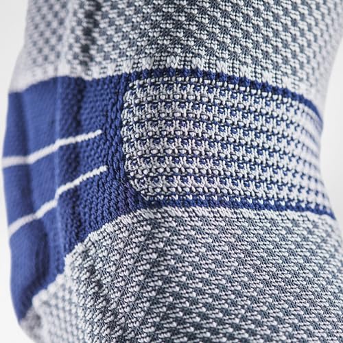 Bauerfeind GenuTrain Knee Support Brace (New Version) - Targeted Support for Pain Relief & Stabilization for Weak, Swollen & Injured Knees & Arthritis - Size 7C, Comfort - Color Titanium - Image 5
