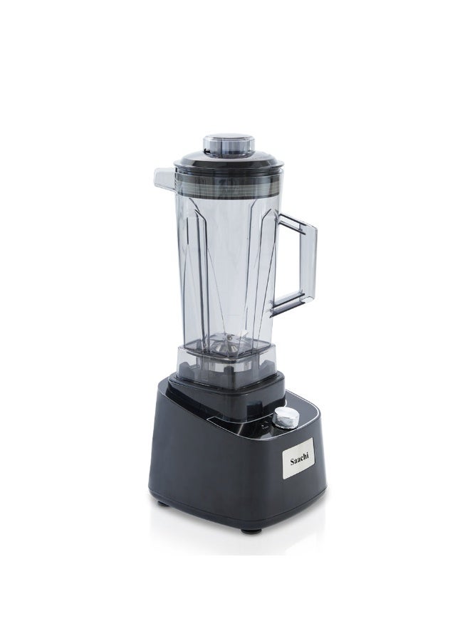 Saachi 2L Blender NL-BL-4408-BK, 1500W Copper Motor, Variable Speed with Pulse, 304 Stainless Steel Blades, Unbreakable Jar, Anti-Skid Base, Overheat Protection 2 L 1500 W NL-BL-4408 Black - Image 1