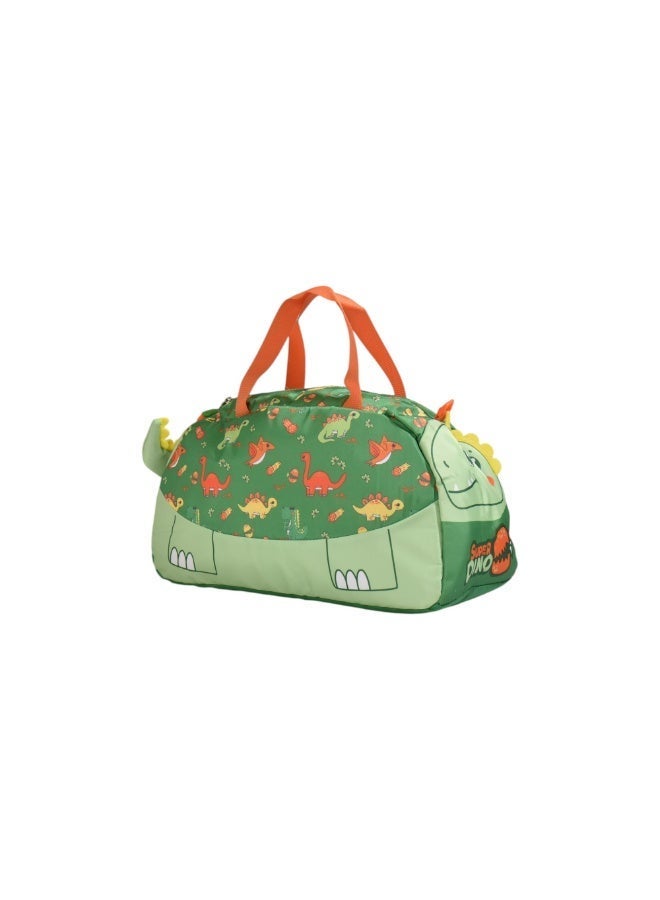 Supercute Kids Dinosaur Duffle Bag SF316 | 18 Inch Travel & Sports Bag | Lightweight Children's Overnight Bag - Image 3