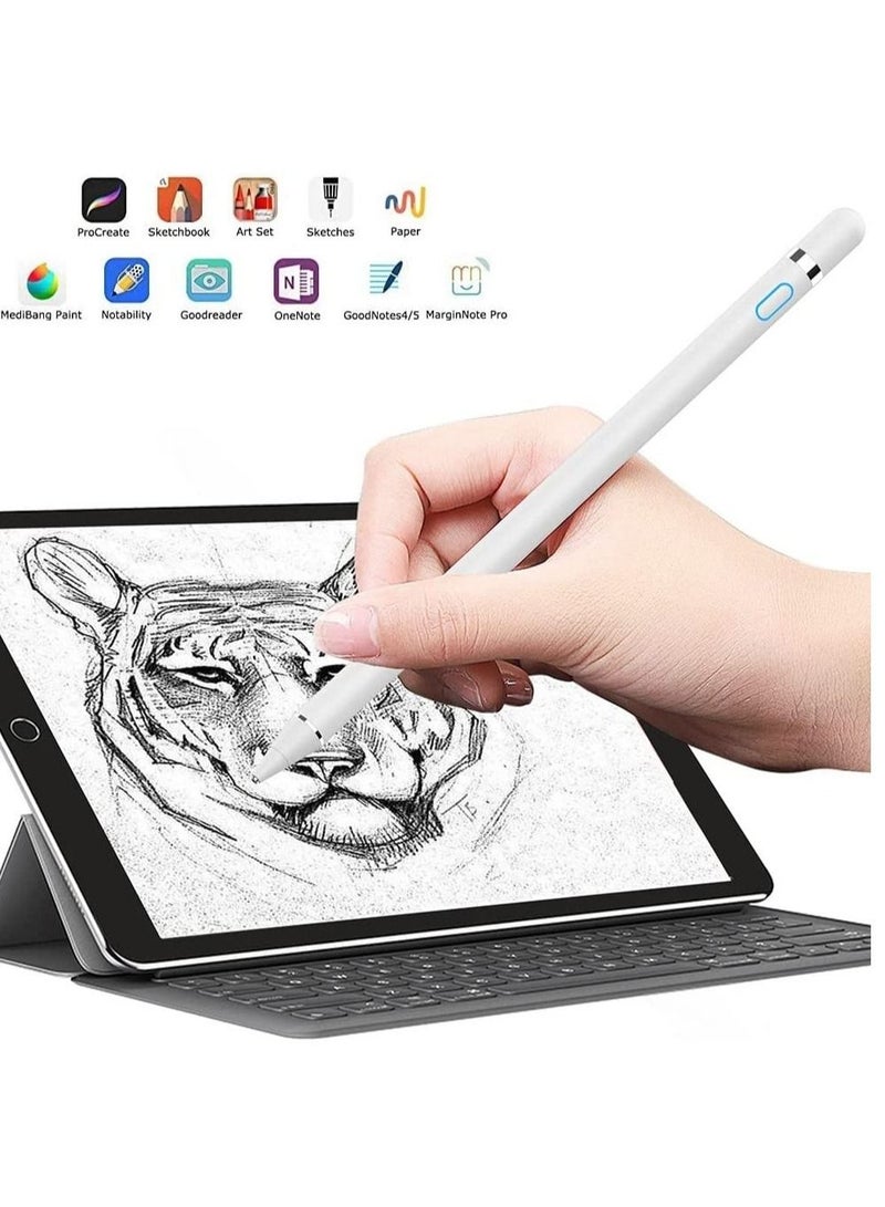 ELTRAZONE Stylus Pen for tablet, Touch Screen Pencil: Compatible with iOS, Android Microsoft Tablets, Phone, Drawing, Handwriting and Games - Image 4