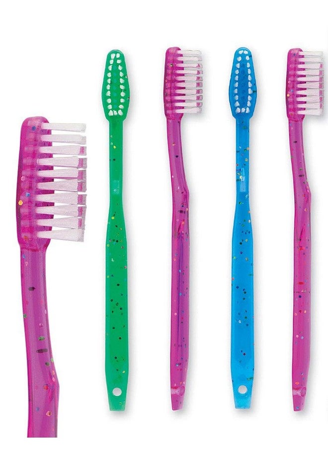 Bottles N Bags Bottles N Bags 28 Kids Prepasted Toothbrushes Individually Wrapped - Bubblegum Disposable Toothbrushes - Great for Sleepovers, Travel (28 Pack)  - Image 1