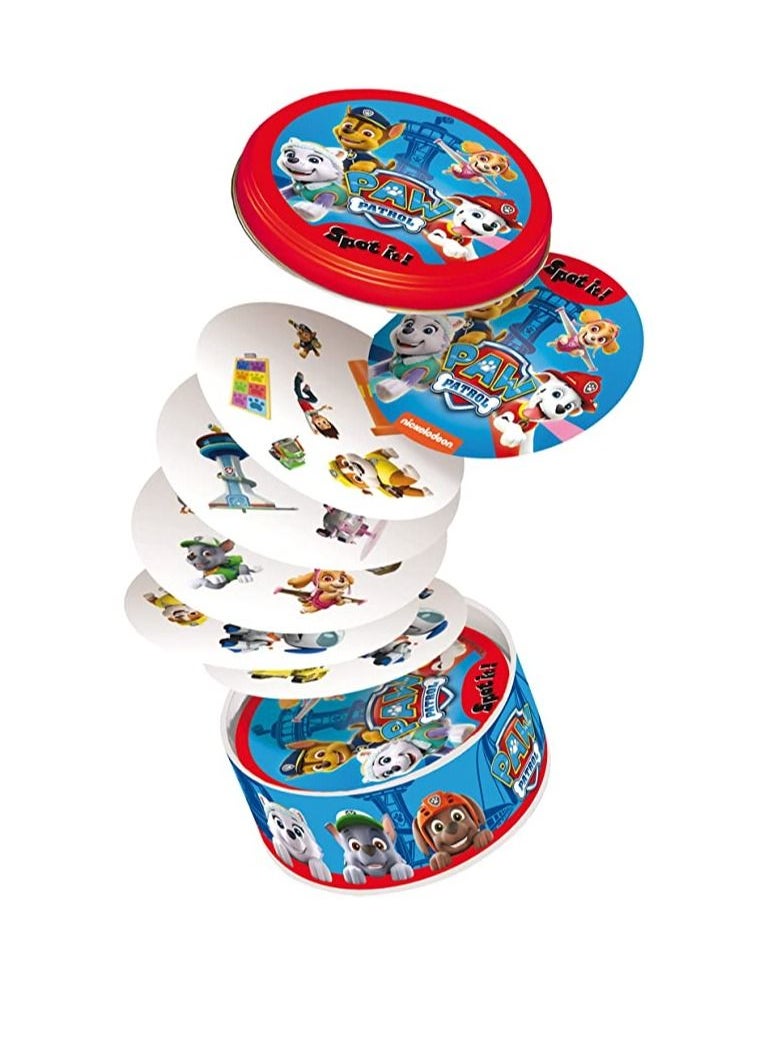 Asmodee Spot It Paw Patrol Card Game Matching Game Fun Kids Game For Family Game Night Travel Game For Kids Great Gift For Kids Ages 4+ 2-5 Players Avg Playtime 10 Mins  - Image 3