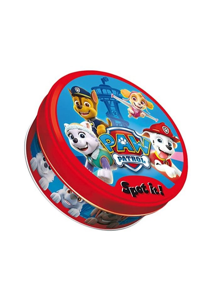 Asmodee Spot It Paw Patrol Card Game Matching Game Fun Kids Game For Family Game Night Travel Game For Kids Great Gift For Kids Ages 4+ 2-5 Players Avg Playtime 10 Mins  - Image 1