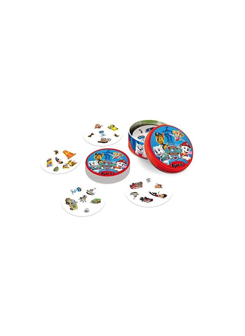 Asmodee Spot It Paw Patrol Card Game Matching Game Fun Kids Game For Family Game Night Travel Game For Kids Great Gift For Kids Ages 4+ 2-5 Players Avg Playtime 10 Mins  - Image 4